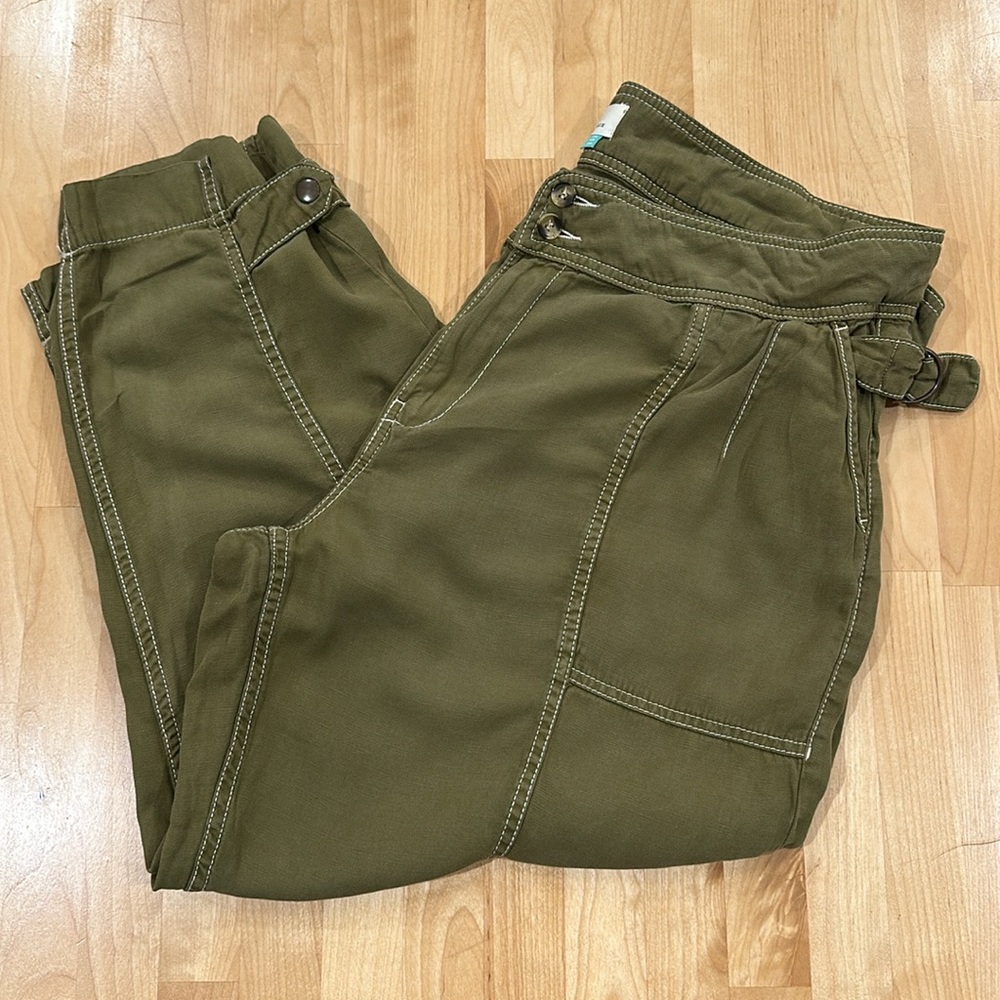 Anthropologie Olive Pants